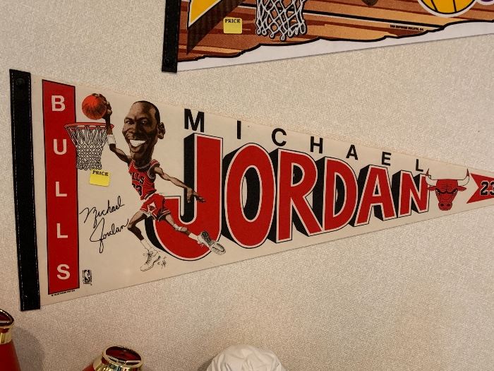 Michael Jordan pennant