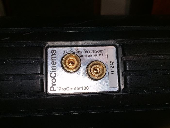 Definitive Technology ProCinema 100 speaker