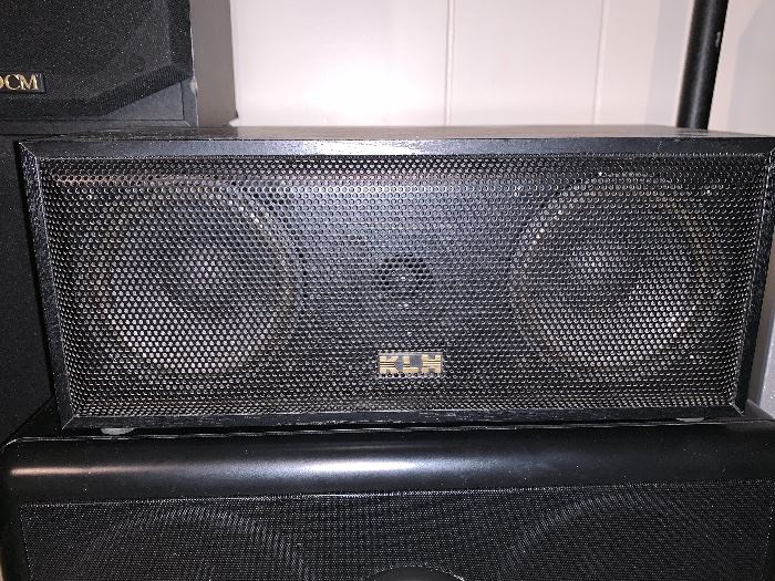 K L H center speaker
