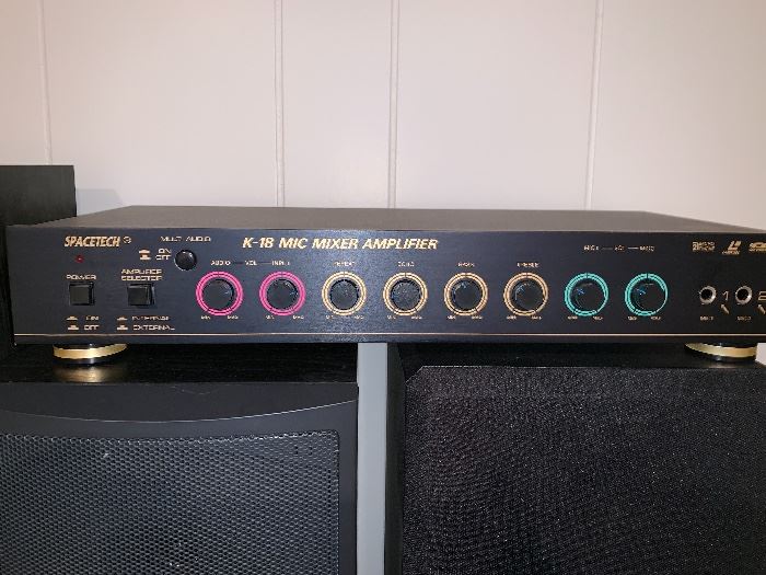 Spacetech Multi Audio Amplifier, K-18 MIC Mixer Amplifier