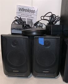 Wireless Advent speakers