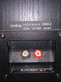Infinity Reference speakers