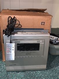 Sanyo Portable Video Cassette Recorder VPR 4800 w/box