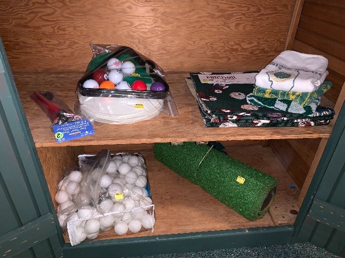 Staged items