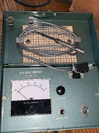 1 of 2 A. B. Dick Co. Meter reader