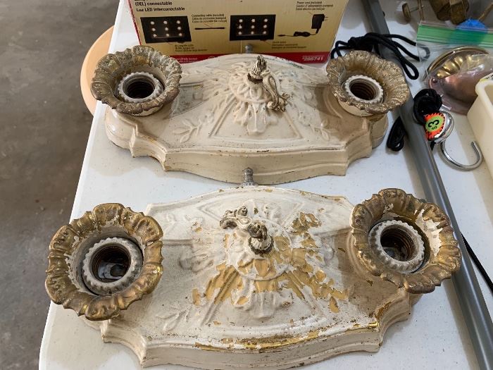 Antique Ceiling or wall fixtures