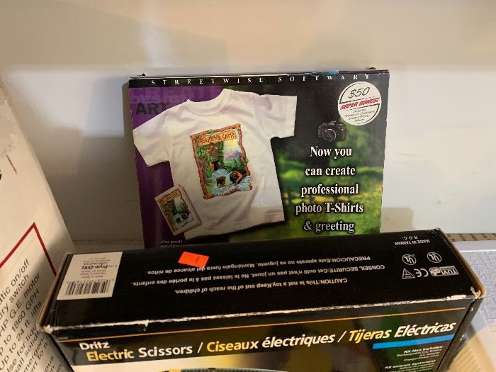 Electric Scissors, new in box