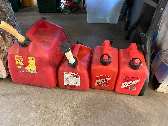 Gasoline cans