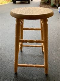 Wooden stool