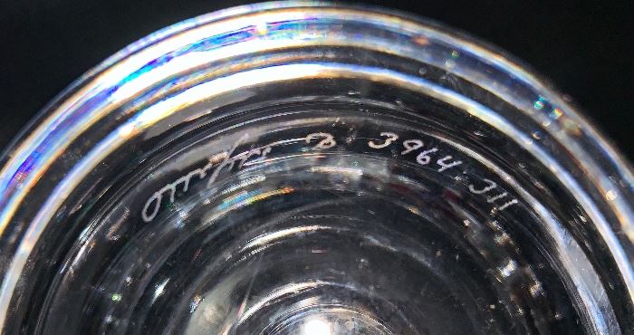 Matching signed crystal bowls