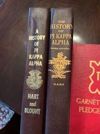 History of PI Kappa Alpha books