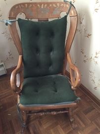 Ethan Allen rocker with chair pad