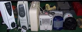 Heaters, fans, etc...