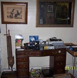 Desk, early sweeper, etc...