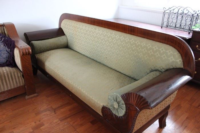 Vintage English Empire Sofa
