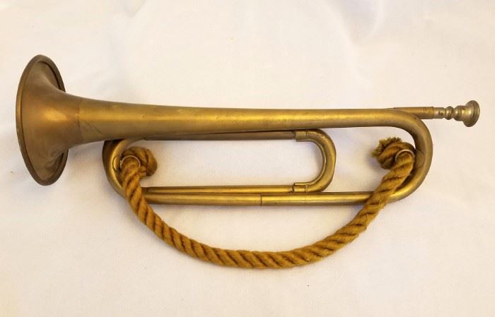 Bugle (cavalry?). Unmarked