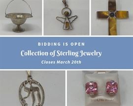 Collection of Nice Sterling Fine Jewelry