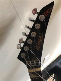formula 1 electric guitar