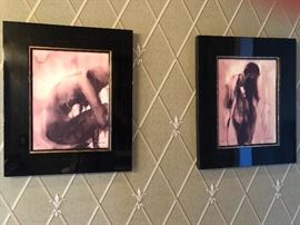 Beautiful wall art -- a study in nudes