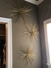 Spiky sea-urchin inspired wall sculptures! You need this