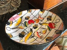 big fun ceramic platter