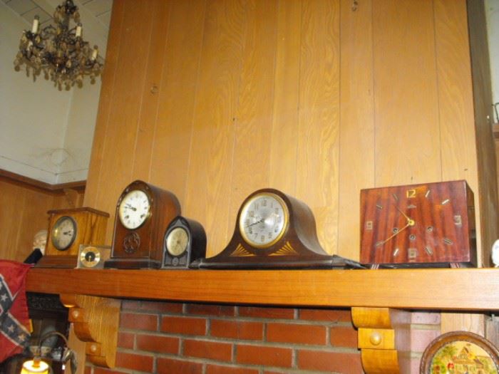 old clocks, some need work