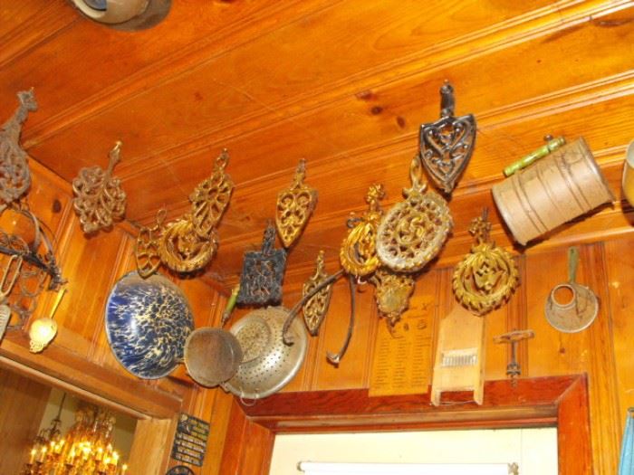 yeah, she had a trivet collection