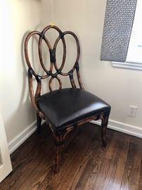 Vintage bamboo chair