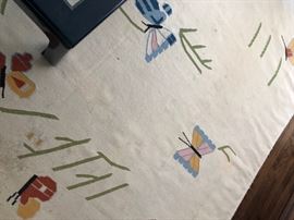 Butterfly rug