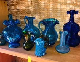 Blue glass