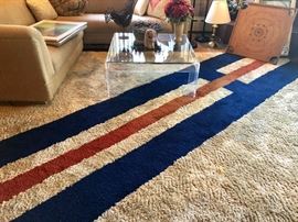 Retro area rug