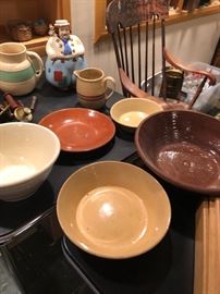 Yellow ware & red ware