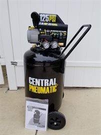 Central Pneumatic Vertical Air Compressor