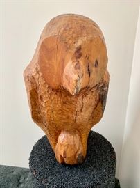 Owl wood carving (1 available)