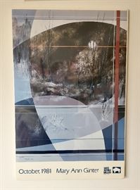 Mary Ann Ginter Poster (c. 1981)