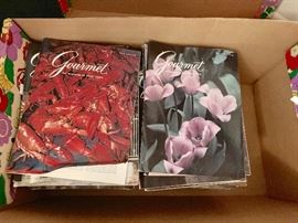 Vintage Gourmet magazines (70s and 80s)
