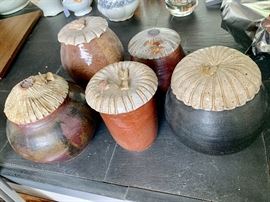 Evelyn Childs pottery.