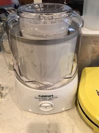 New cuisinart ice cream maker