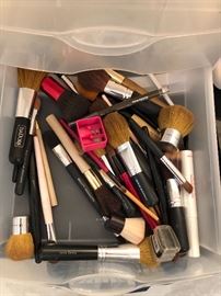 Make up brushes in every shape and size. Great for that professional look