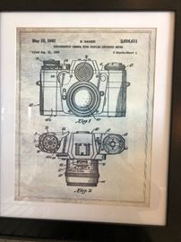 Framed camera print