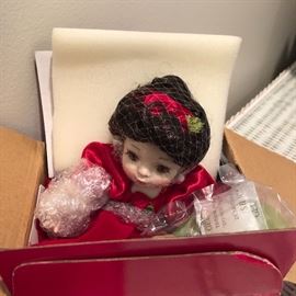 A sweetie peeking out of her box
