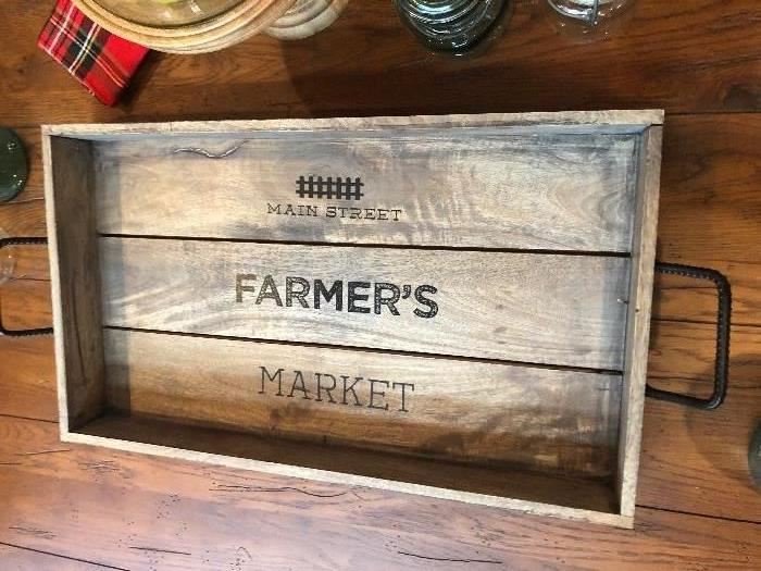 Neat tray for the table or wall