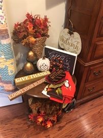 Fall folks. A room full. Nice quality items. Stock up now