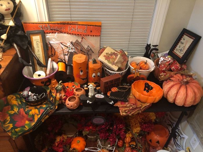 Fall and Halloween ready to go