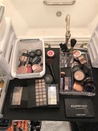 Makeup galore. Some never used