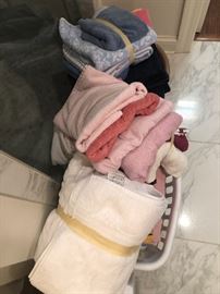 Yes we have towels. Bundled and ready to go