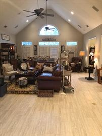 a group shot of the family room