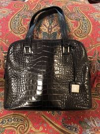 One of several Ralph Lauren bags