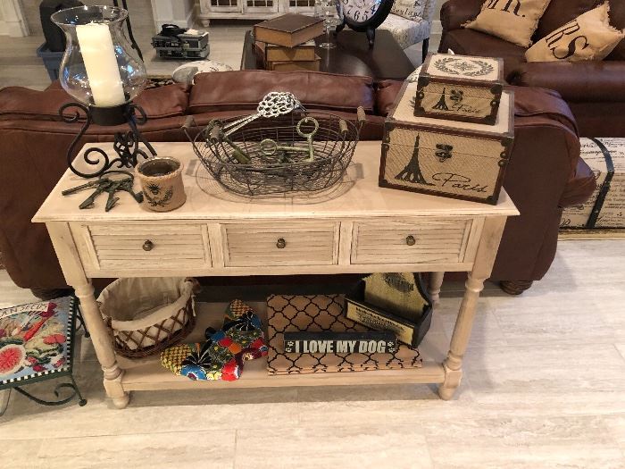 great looking contemporary sofa table
