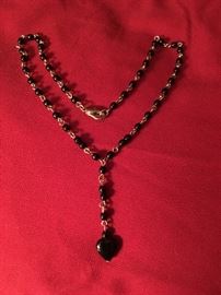 Contemporary and vintage style necklaces. Great prices too